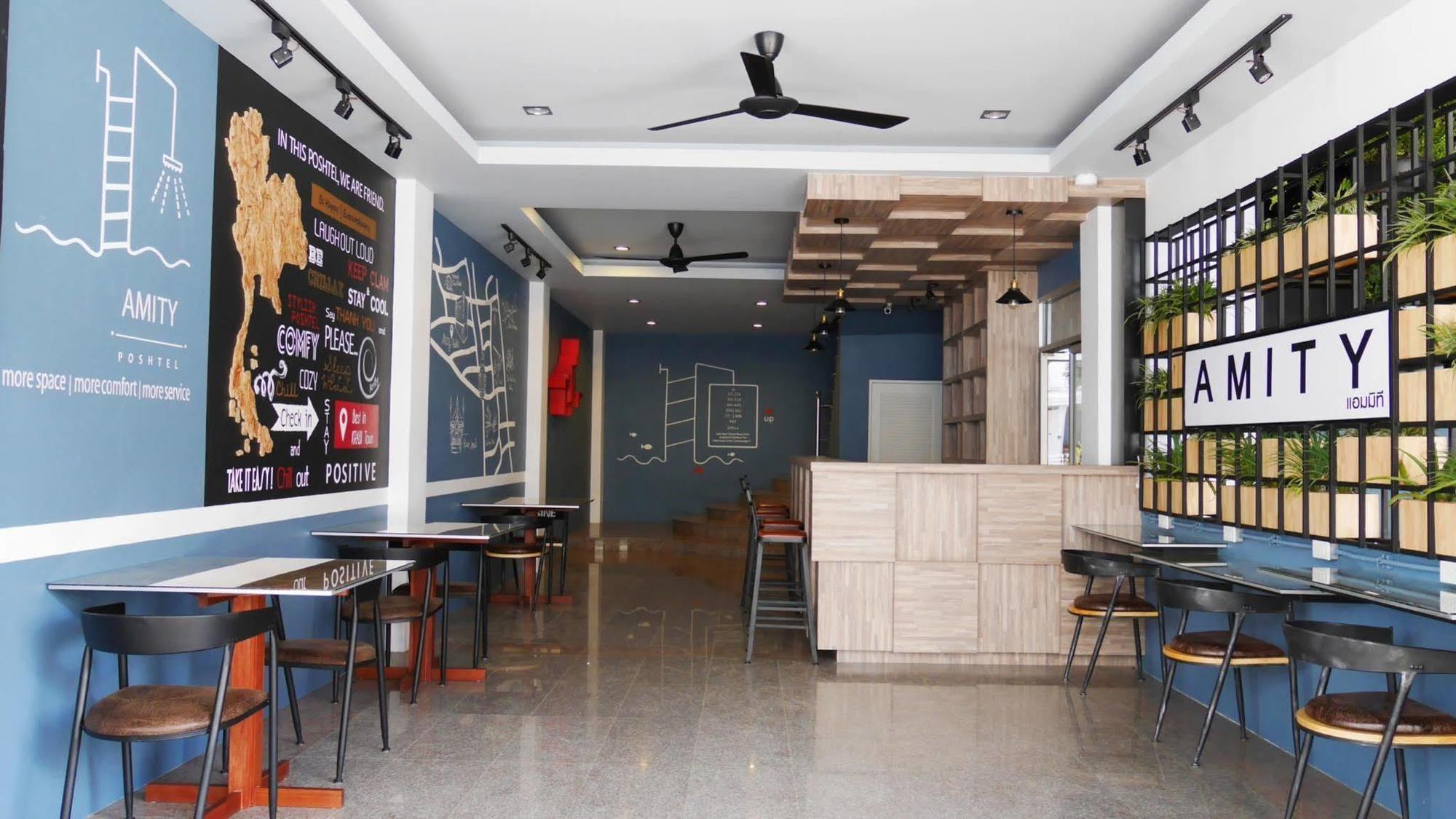 Amity Poshtel Hostel Krabi town Exterior foto
